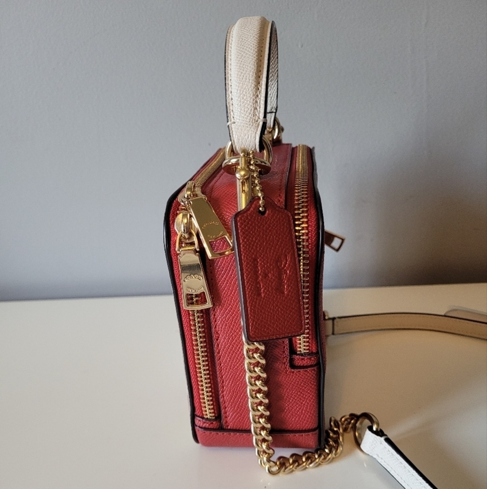 Coach X Disney Cruella Small Box Crossbody, New Without Tags - Picture 5 of 10